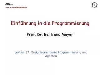einf hrung in die programmierung prof dr bertrand meyer