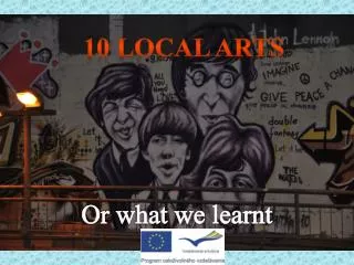 10 local arts