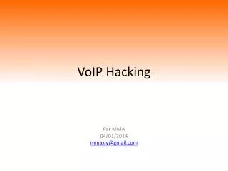 voip hacking