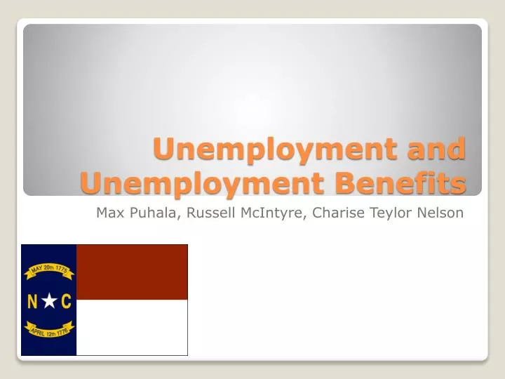 unemployment and unemployment benefits