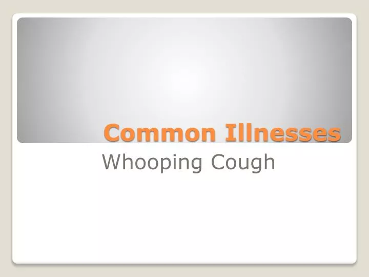 common illnesses