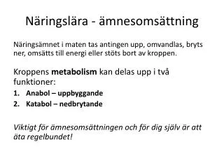 n ringsl ra mnesoms ttning