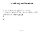 PPT - Java Program Structure PowerPoint Presentation, free download ...