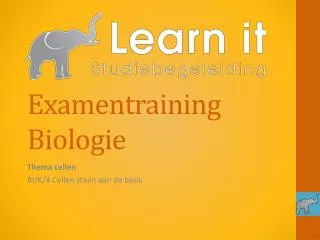 examentraining biologie
