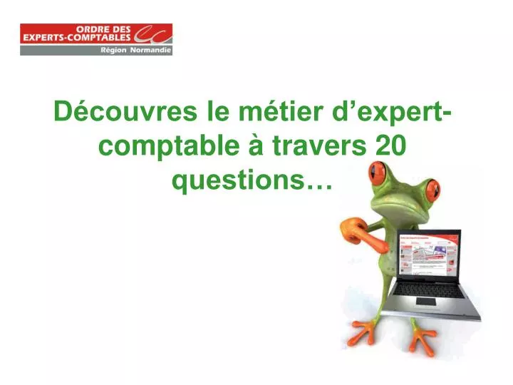 d couvres le m tier d expert comptable travers 20 questions