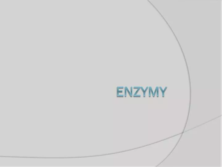 enzymy
