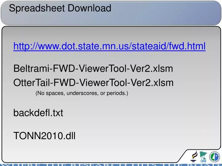 spreadsheet download