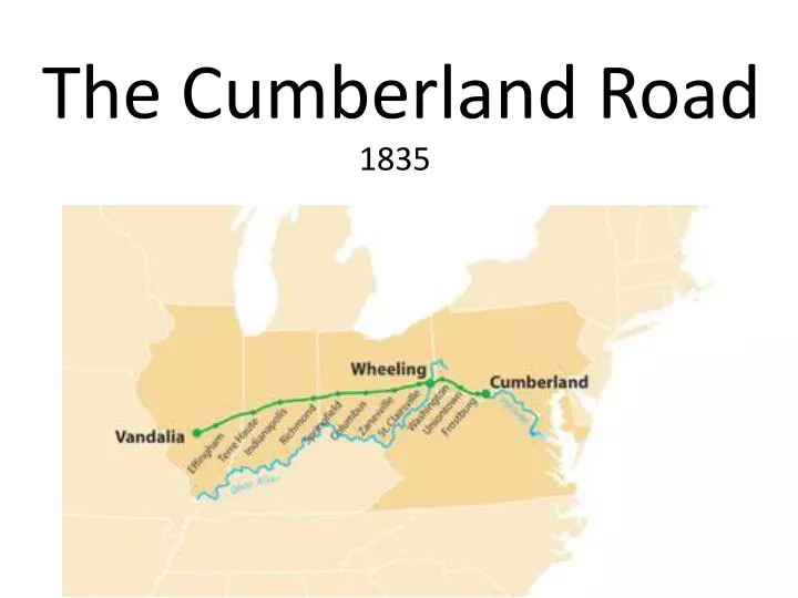 the cumberland road