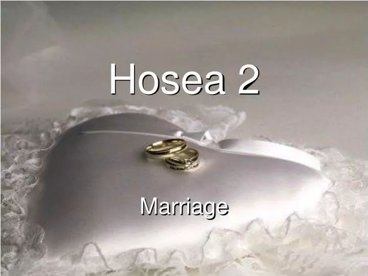 hosea 2
