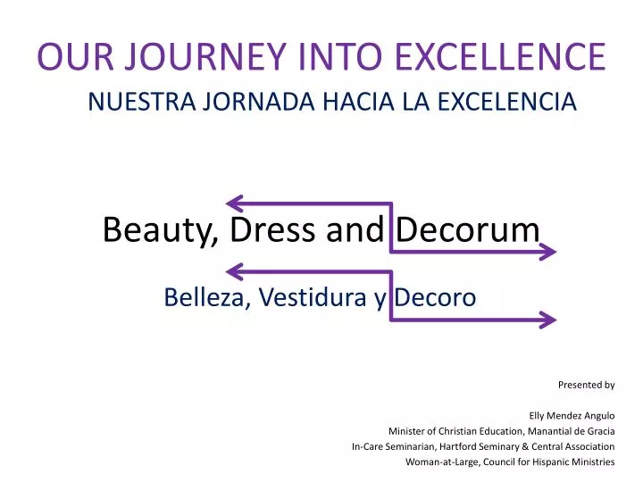 beauty dress and decorum