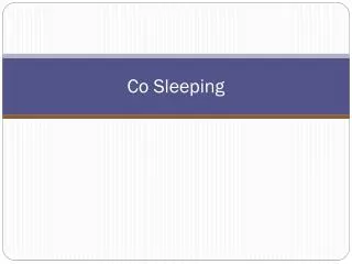Co Sleeping