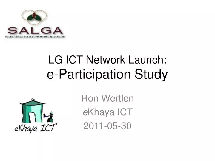 lg ict network launch e participation study