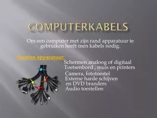 Computerkabels