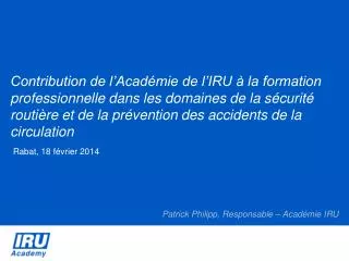 rabat 18 f vrier 2014