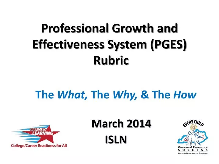 professional growth and effectiveness system pges rubric