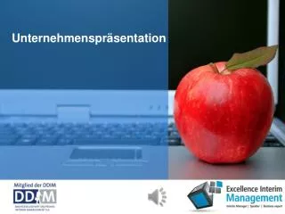 unternehmenspr sentation