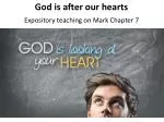 Unpacking Mark 7: Pharisees, Traditions, and True Worship - slide 1