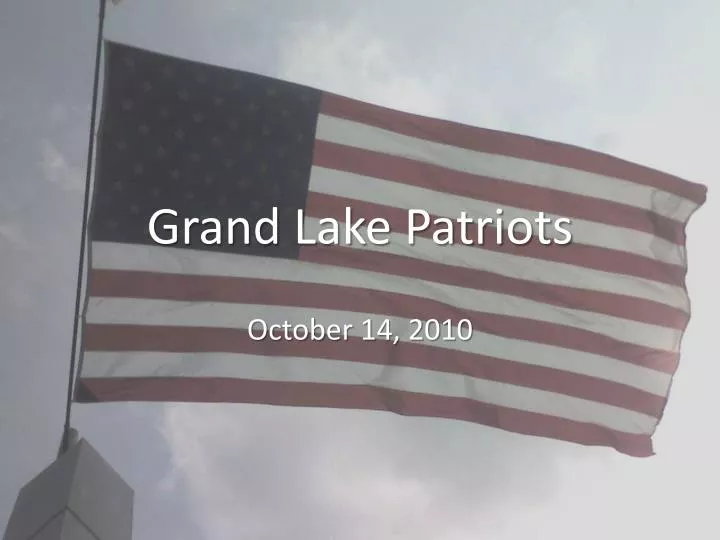 grand lake patriots