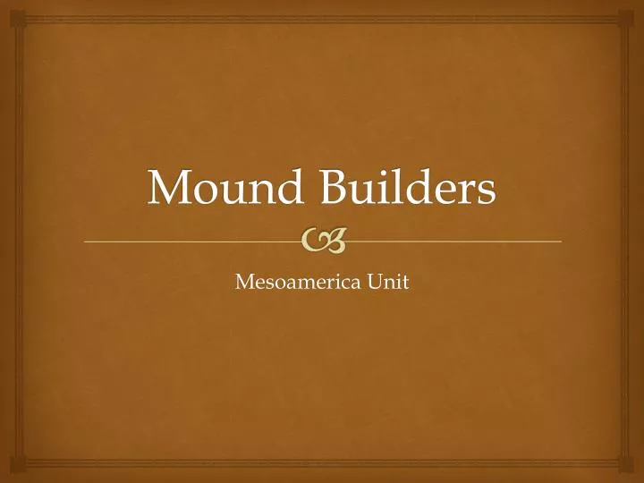 mound builders