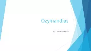 Ozymandias