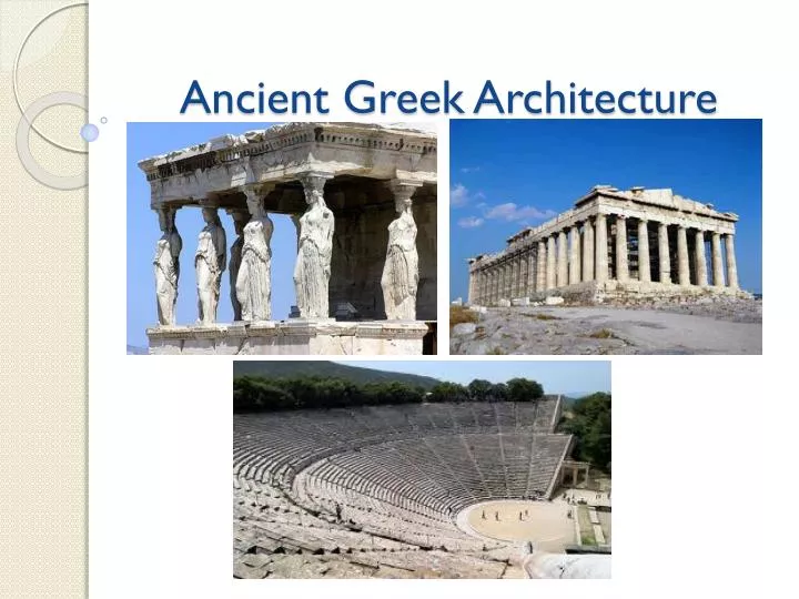 ancient greek architecture