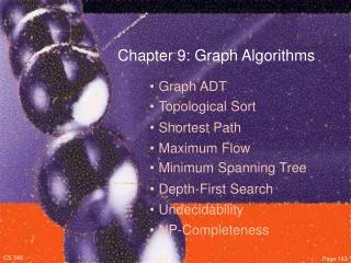 Chapter 9: Graph Algorithms