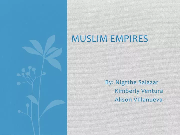 muslim empires