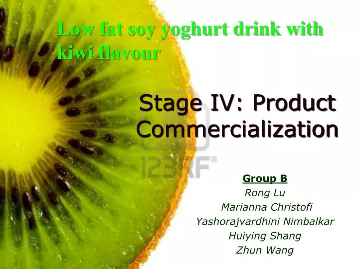 stage iv product commercialization