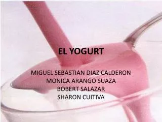 EL YOGURT