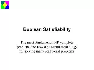 boolean satisfiability