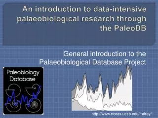 An introduction to data-intensive palaeobiological research through the PaleoDB