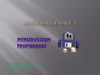 notacion cientifica