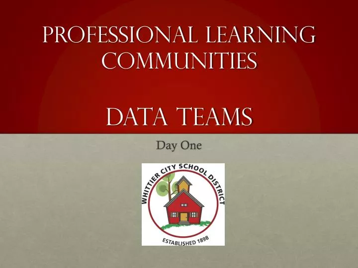 professional learning communities data teams