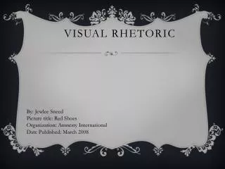 Visual rhetoric