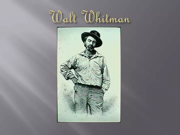 walt whitman