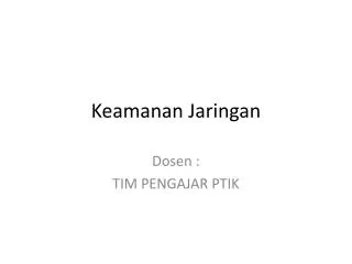 keamanan jaringan
