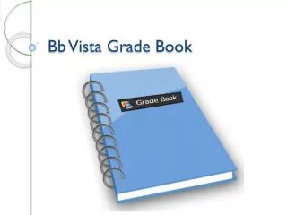 Bb Vista Grade Book