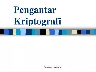 pengantar kriptografi