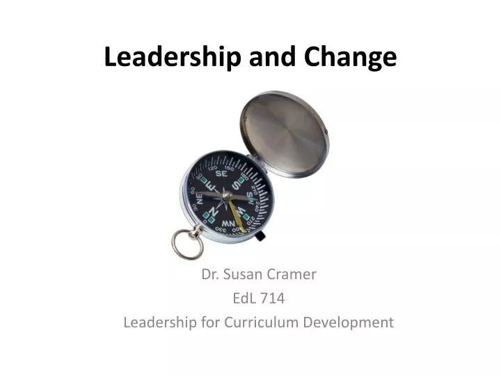 leadership and change