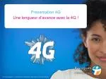 Présentation 4G - slide 1