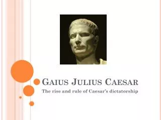 Gaius Julius Caesar