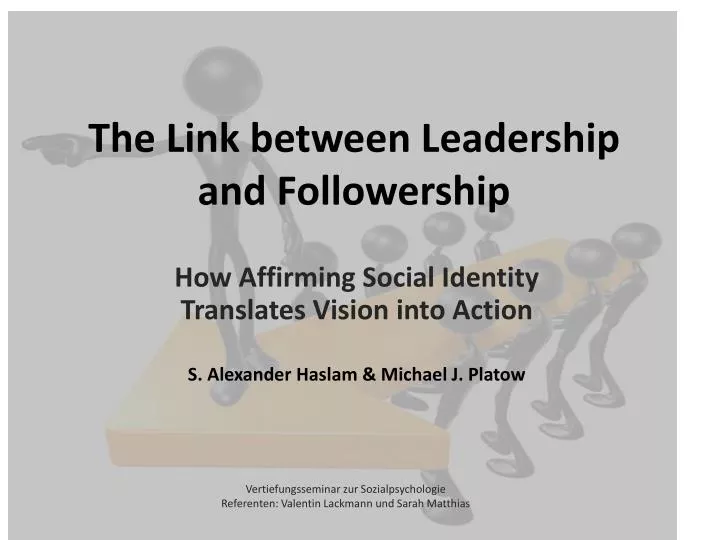 the link between leadership and followership