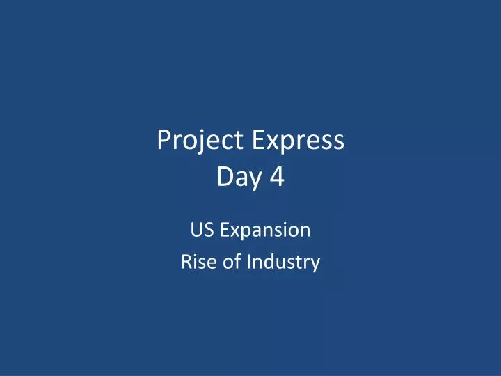 project express day 4