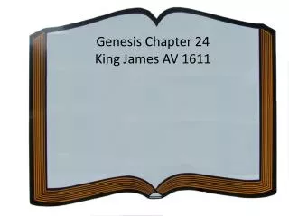 Genesis Chapter 24 King James AV 1611