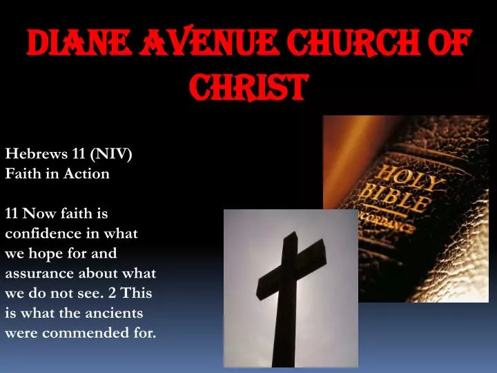 diane avenue church of christ