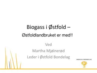 biogass i stfold