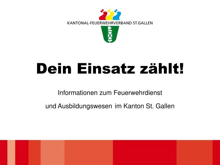 dein einsatz z hlt