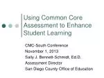 Using Common Core Assessment to Enhance Student Learning - slide 1