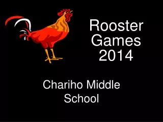 Rooster Games 2014