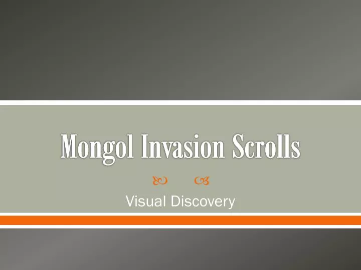 mongol invasion scrolls